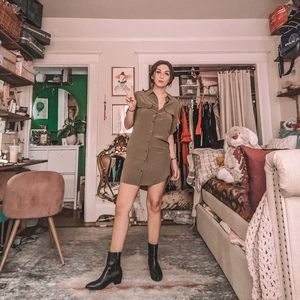 Equipment silk dress